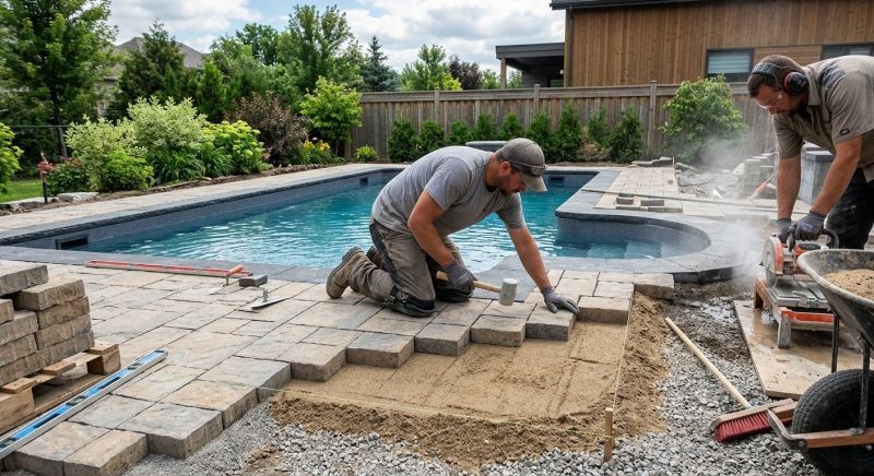 Pool Paver Demolition