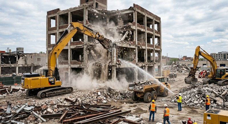 Home Demolition Service in Roseville, CA
