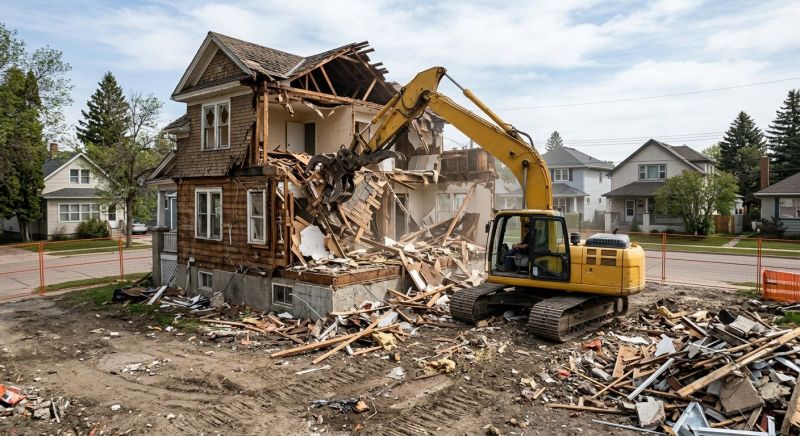 House Wrecking in Roseville, CA